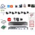 Home-Locking PoE camerasysteem met NVR 5.0MP , 8ch H265 met 4 of 8 bullet PoE camera's 1944P 5.0MP. T-530
