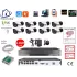 Home-Locking PoE camerasysteem met NVR 5.0MP , 8ch H265 met 4 of 8 bullet PoE camera's 1944P 5.0MP. T-530
