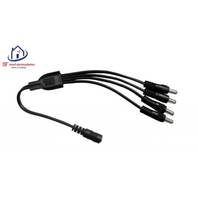 Home-Locking DC splitter voor camera 1 naar 4 C14-442 Home-Locking DC splitter voor camera 1 naar 4 C14-442