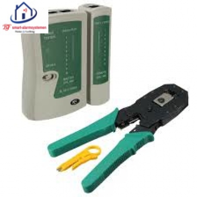 UTP tester met krimptang.POE-624 UTP tester met krimptang.POE-624
