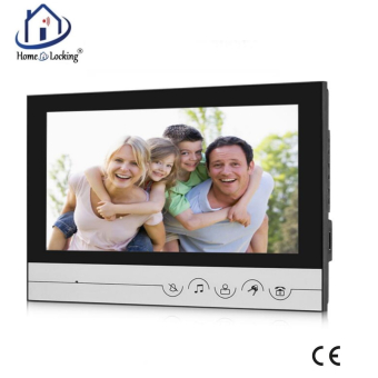 Home-Locking binnen bedieningspaneel 9" voor deur videofoon 4 draads.DT-1114