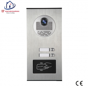Home-Locking buiten bedieningspaneel voor appartementen drukknoppen boven elkaar inbouw voor deur videofoon 4 draads met ID.DT-1109