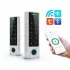 Home-Locking wifi/bluetooth-toegangscontrole door vingerafdruk,ID-kaart,wachtwoord met bediening via Smart Life APP. T-1142