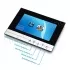 Home-Locking complete deur video videofoon 4 draads met 2 binnen schermen 9 inch.DT-1472