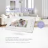 Home-Locking complete deur video videofoon 4 draads met 2 binnen schermen en ID-kaart.DT-1475