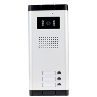 Home-Locking complete deur video videofoon 4 draads met 2 binnen schermen.DT-1476