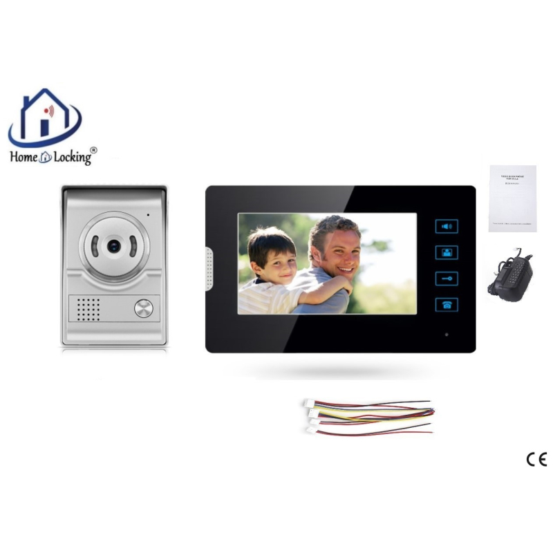 Home-Locking complete deur videofoon 4 draads.DT-2206