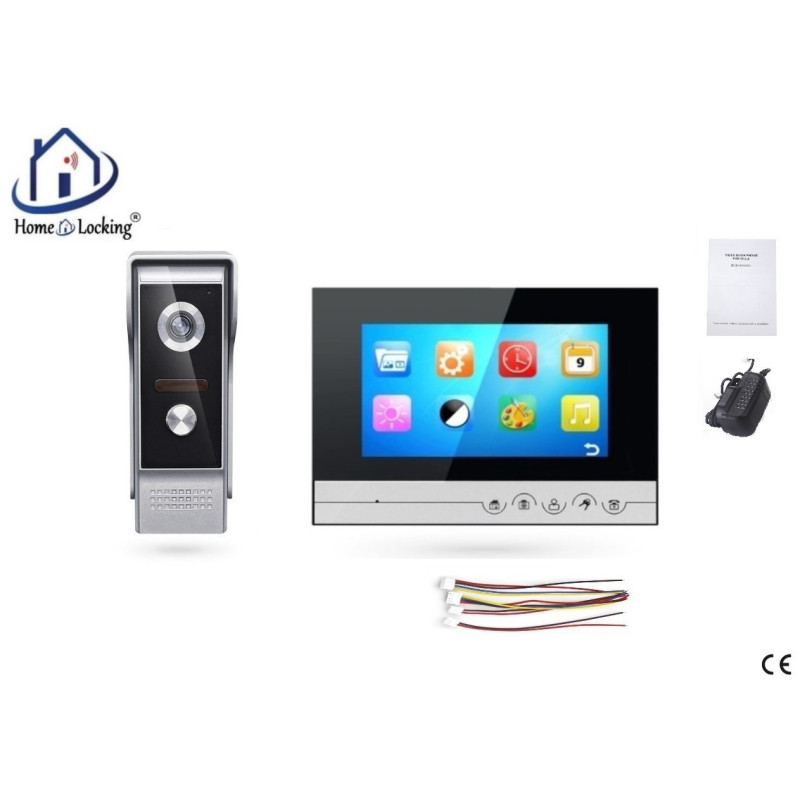 Home-Locking complete deur videofoon 4 draads.DT-2211