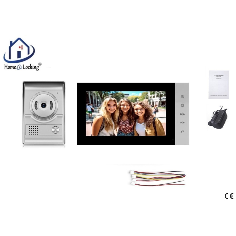 Home-Locking complete deur videofoon 4 draads.DT-2243