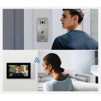 Home-Locking complete deur videofoon 4 draads.DT-2245