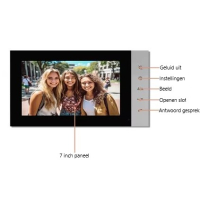 Home-Locking complete deur videofoon 4 draads.DT-2245