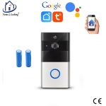 Smart WiFi HD video deurbel 2.0MP met bediening via Smart Life APP werkt met Alexa en Google spraaksturing.T-2049
