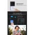 Smart WiFi HD video deurbel 2.0MP met bediening via Smart Life APP werkt met Alexa en Google spraaksturing.T-2049