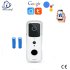 Smart WiFi HD video deurbel 2.0MP met bediening via Smart Life APP werkt met Alexa en Google spraaksturing.T-2051