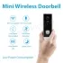 Smart WiFi HD video deurbel 2.0MP met bediening via Smart Life APP werkt met Alexa en Google spraaksturing.T-2090