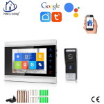 Smart WIFI deur intercom met bediening via Smart Life APP werkt met Alexa en Google spraaksturing.T-2101